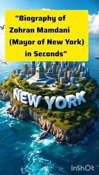 Biography of Zohran Mamdani Mayor of New York City#YouTube#Shorts#Learn and Grow#Information#