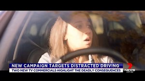 Two new WA road safety TV commercials are targeting distracted drivers. www.7NEWS.com.au #RoadSafety #7NEWS | 7NEWS Perth