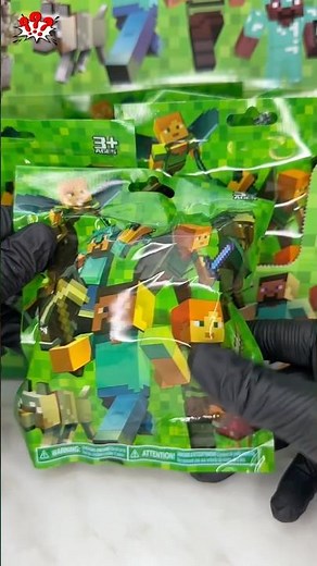 Minecraft Mystery Pack😱🤩#minecraft #mystery #unboxing #opening #packopening