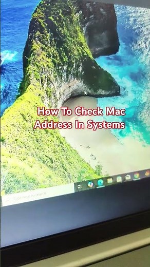 How to Check Your System's MAC Address"