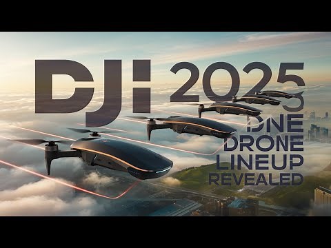 DJI 2025 Drone Lineup REVEALED You Won’t Believe These Upgrades!