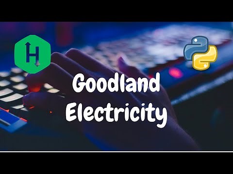192 - Goodland Electricity | Greedy | Hackerrank Solution | Python