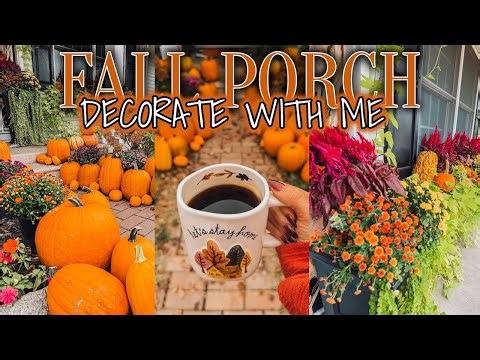 FALL PORCH DECORATING 2025| FALL DECORATING IDEAS 2025