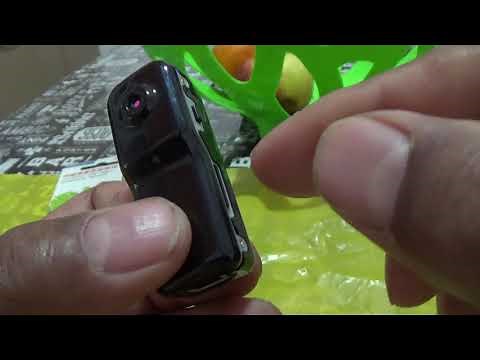 Mini camcorder and webcam md 80 presentation and operation