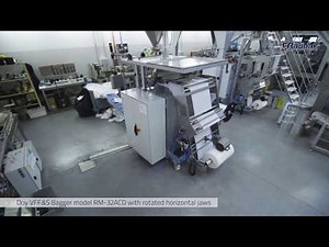 Radpak RM-32 Vertical Form-Fill-Seal Machine with Rotating Seal Bars for Pillow and Stand Up Pouches