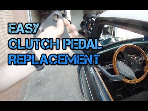 Classic mini Clutch Pedal Replacement Without removing the Pedal Box!
