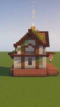 Build This Rosewood House in Minecraft! 🌹 #shorts #minecraft #tutorial