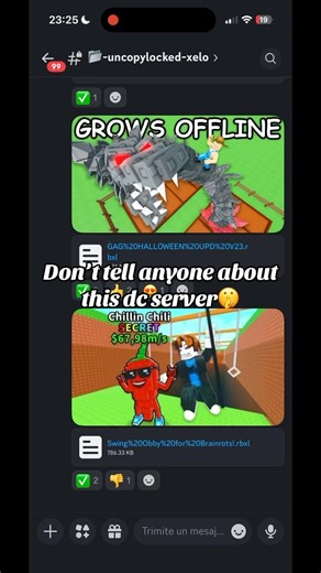 • The ULTIMATE Discord Server for Uncopylocked Roblox Games! 🔓