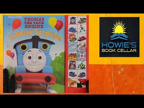 THOMAS THE TANK ENGINE A Noisy Surprise INTERACTIVE Button Sound Book