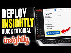 How to deploy Insightly - Quick Tutorial