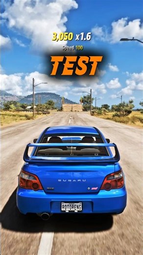 JDM vs Euro Track Kings! 🇯🇵🇩🇪 STI vs NSX vs GT3 RS | EPIC BRAKE TEST | FH5 #shorts #forzahorizon5