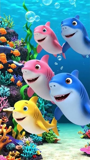 Baby Shark Dance 🦈💃 | Baby Shark Dancing Song | Kids Cartoon Video | Nursery Rhymes 🎵🌈
