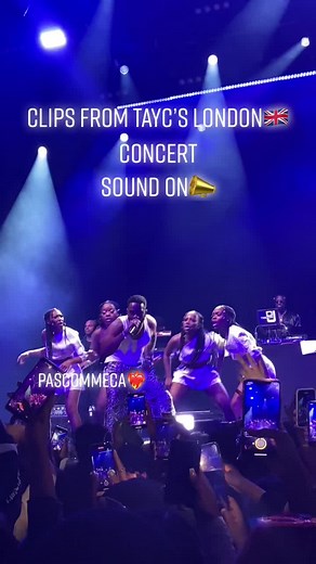 Tayc Concert Highlights in London: Nasty Love & Vous Deux Lyrics