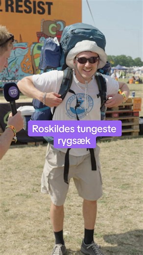 Backpacker final boss på Roskilde 🎒#roskilde #roskildefestival #festival #f26 #backpacker