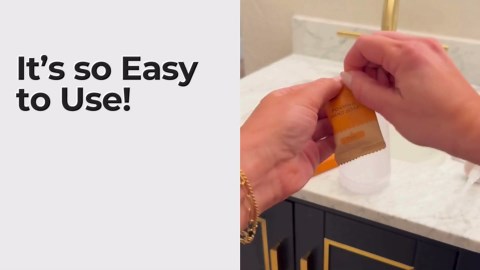 Foaming Hand Soap Tablets Refill Tablets – Ocean Scent, 6-Pack Concentrated Tablets for Foaming Soap, Quick Dissolve and Mess Free