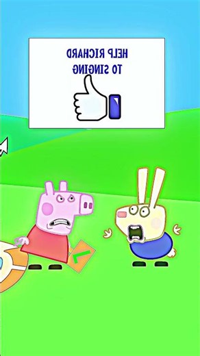 Peppa Makes a New Fox Friend in the Backyard! 🦊 #FoxFriend #OutdoorPlay