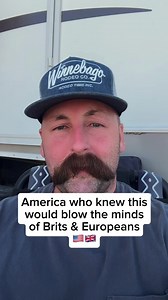 We didn’t see this coming 😂🇺🇸🇬🇧 #britinamerica #americanfood #usa #british #america
