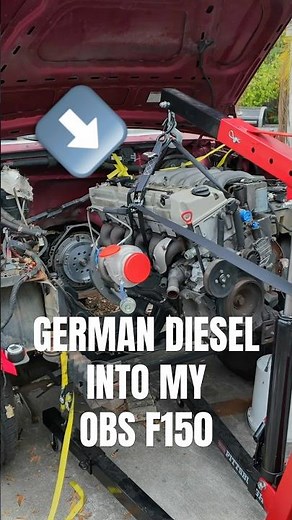 Putting the OM606 into my F150