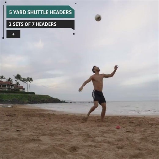 Here is a great conditioning drill made even harder by being done in thick sand! In this session
