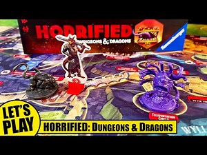 HORRIFIED Dungeons & Dragons Solo Playthrough with Fighter vs the Beholder and Displacer Beast