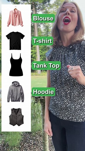 What is she wearing? #vocabulary | JForrest English