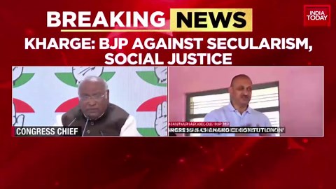 Mallikarjun Kharge slams BJP MP Ananth Hegde for his remarks on Constitution