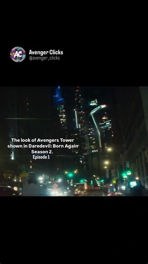 Avengers Tower returns in Daredevil: Born Again Season 2! 🏙️🔥 #MCU #Daredevil #Avengers #news #mcu