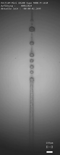 'Ouzo effect' reveals how oil droplets can resist flow and form stable patterns in liquids