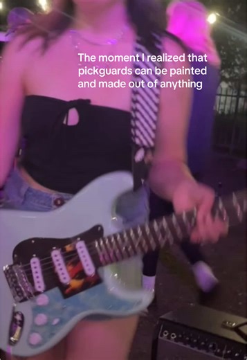 Creating Custom Pickguards from Nirvana Vinyl Sleeves