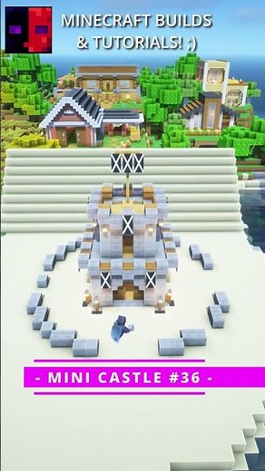 Minecraft: Build a Castle - Mini Build! ;)