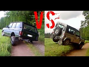 Defender VS Range Rover Classic - Articulation test