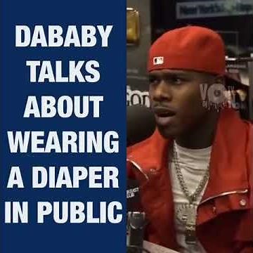 Da Baby - Talks about wearing a diaper in public!