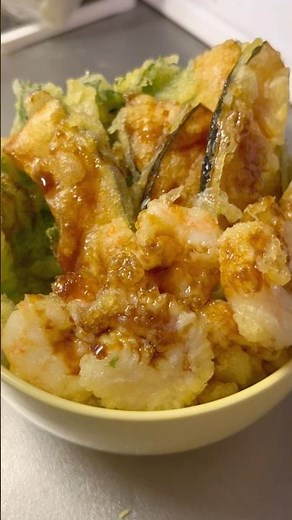 天丼のタレどうしたらおいしくなる？ #料理 #簡単レシピ #簡単料理 #cooking #shorts