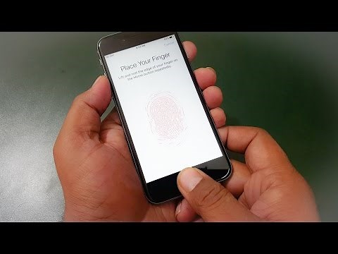 How To Install Your FINGERPRINT in iPhone 7/7 plus/6s/6/6 plus/5