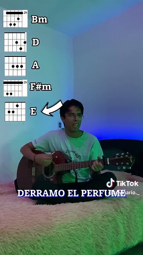 Tutorial de Guitarra: Acordes de 'Derramo el Perfume'