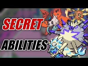 The SECRET ABILITIES Of Pokemon Elite Redux