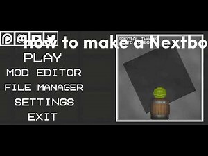 how to make an nextbot in melon playground