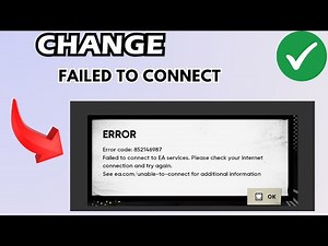 How to Fix Failed to connect to EA Services in EA Skate