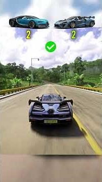 Bugatti Chiron vs McLaren Senna