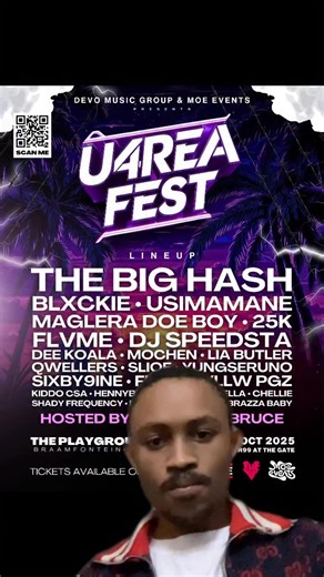 5 DAYS LEFT!!!! A BIG HASH CONCERT!!! 🥹🇿🇦 please don’t forget to get your tickets. @u4reafest WHAT! out now on all platforms!! | The Big Hash