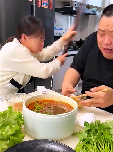 Funny Couple Eating Challenge