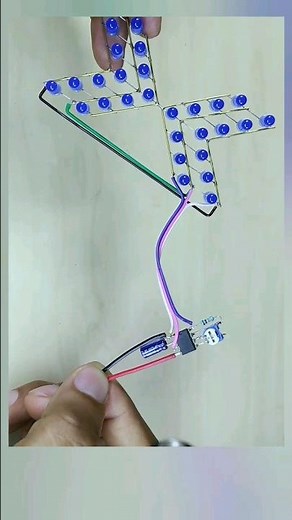 Arrow Light chaser|Create coustom Indicator for bikes|Simple and easy Indicator led chaser #viral