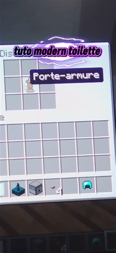 nouveau tuto toilette modern #mincraft