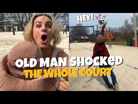 Old Man Prank Shocked The Whole Court!