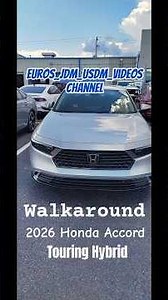 New 2026 Honda Accord Touring Hybrid #2026hondaaccord #hondaaccordhybrid #walkaround