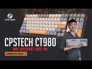 CPSTECH CT980 Budget 96% Mechanical Keyboard (Tagalog)