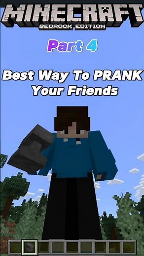 Pranking My Friends With an Endless Anvil Sound Using /playsound! (Java & Bedrock)