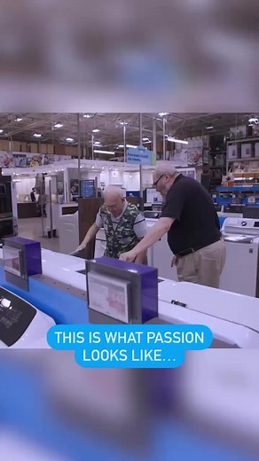 Passion in action. 💙🛠️ #LowesLife Dan W. is an Appliance Specialist who served four years in the Air Force and has now been serving our customers with passion for over three years! 🙌 #ThankYouForYourService #Lowes #Passion #Service | Lowe's Careers