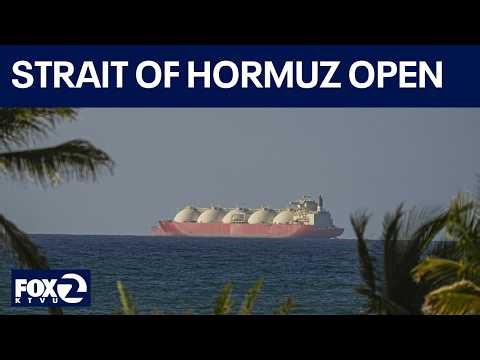 Strait of Hormuz 'completely open,' Trump and Iran say | KTVU