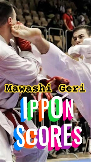 3 Clean Scores from Mawashi Geri! 🔥 Deadly Karate Kicks!
